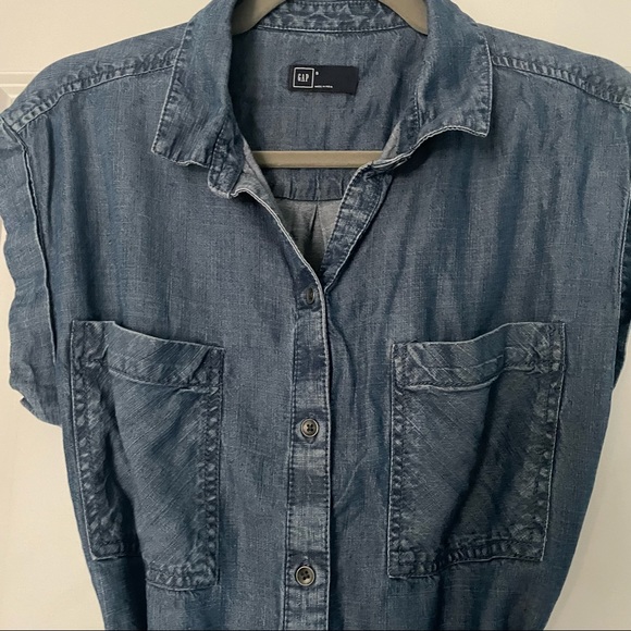 Gap chambray dress | S - Picture 2 of 4